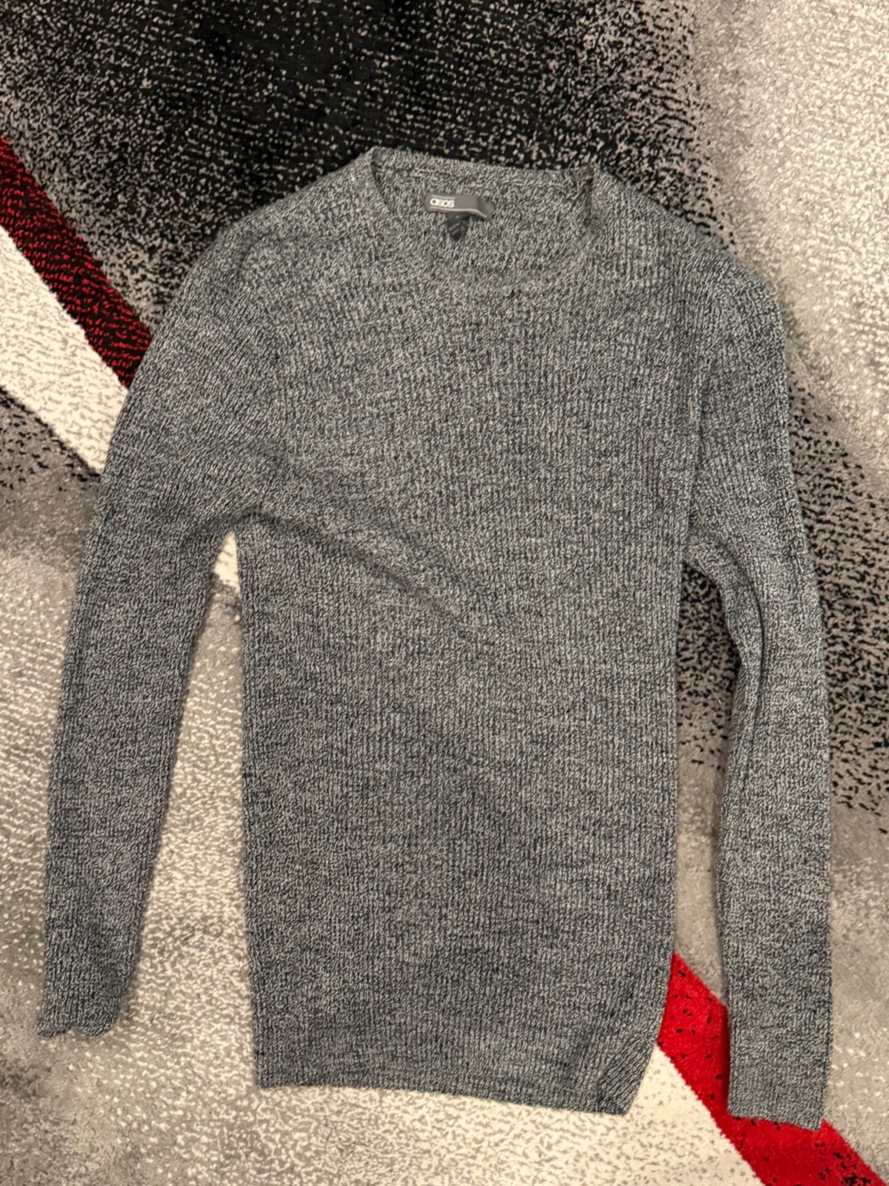 Men’s Gray Crewneck Sweater